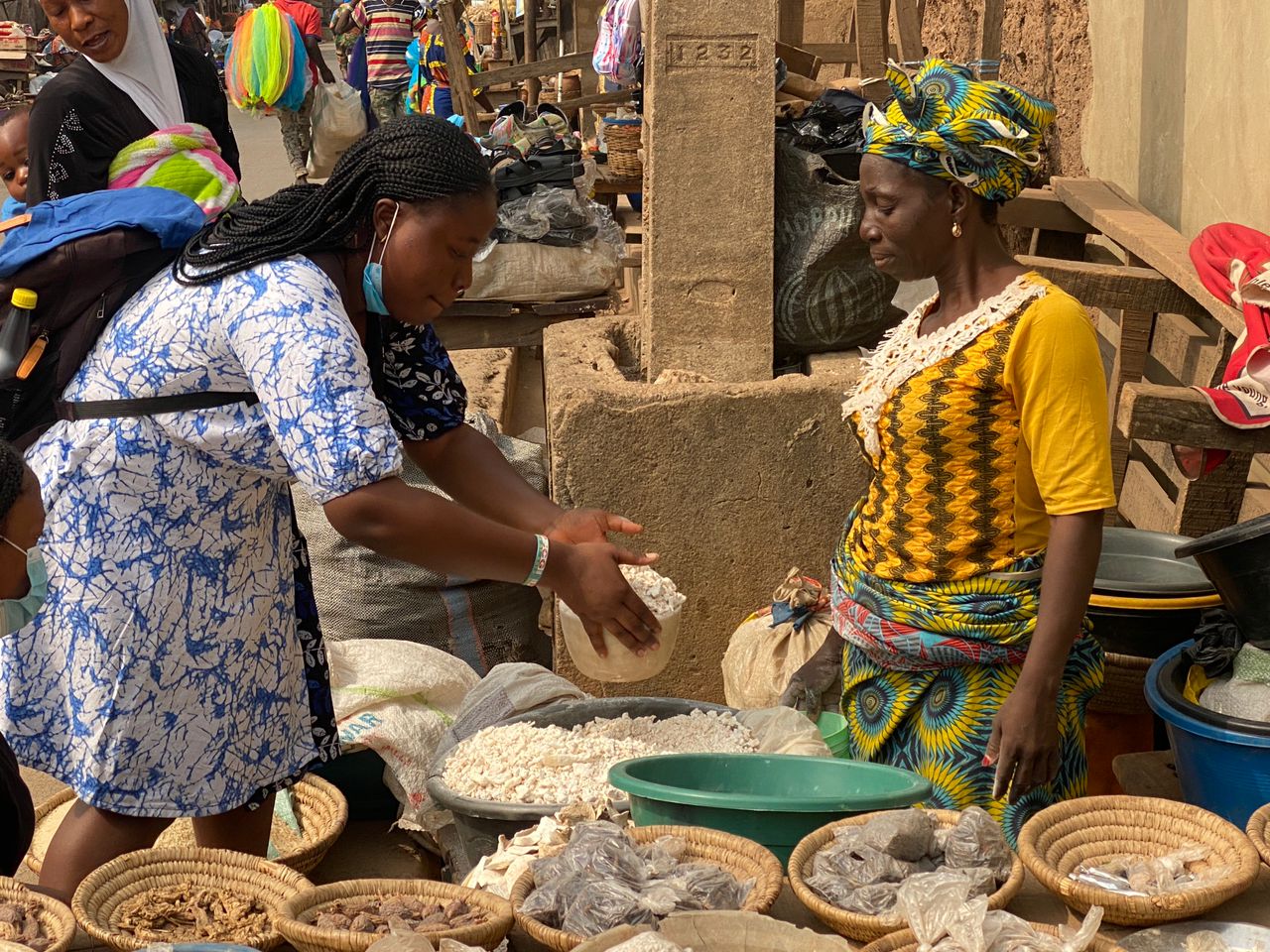 Conducting a market survey in Oyo state. Nigeria, 2022