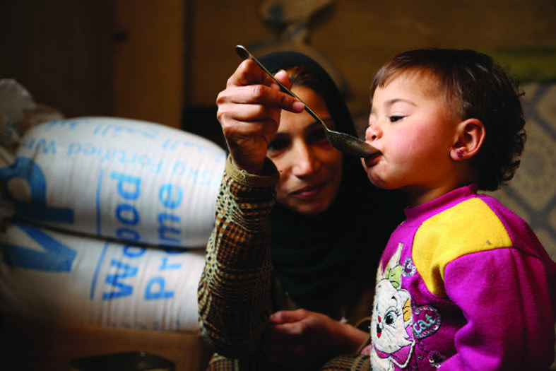WFP beneficiaries in Syria