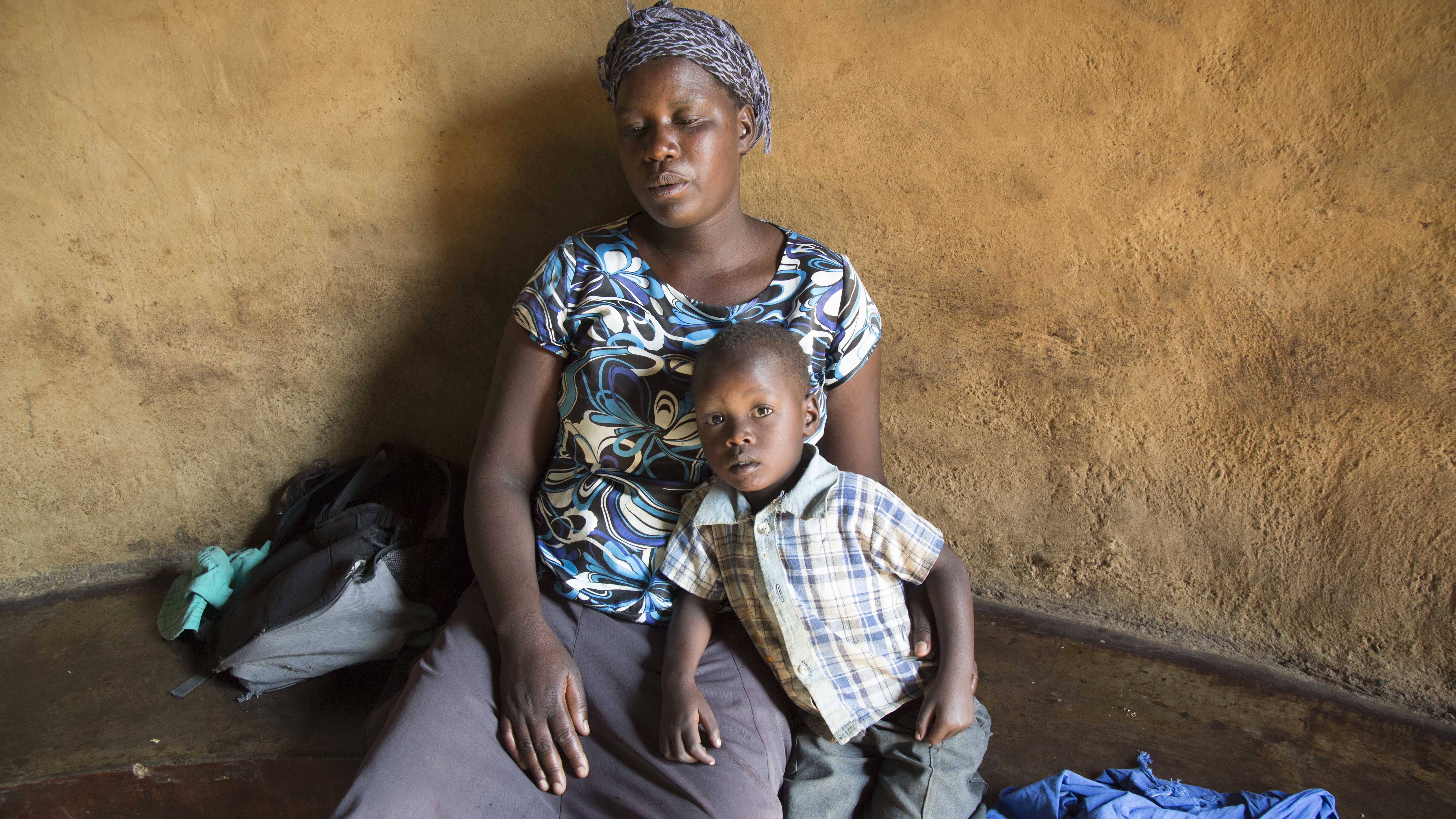 A mother and child in Zvishavane, Zimbabwe, 2016