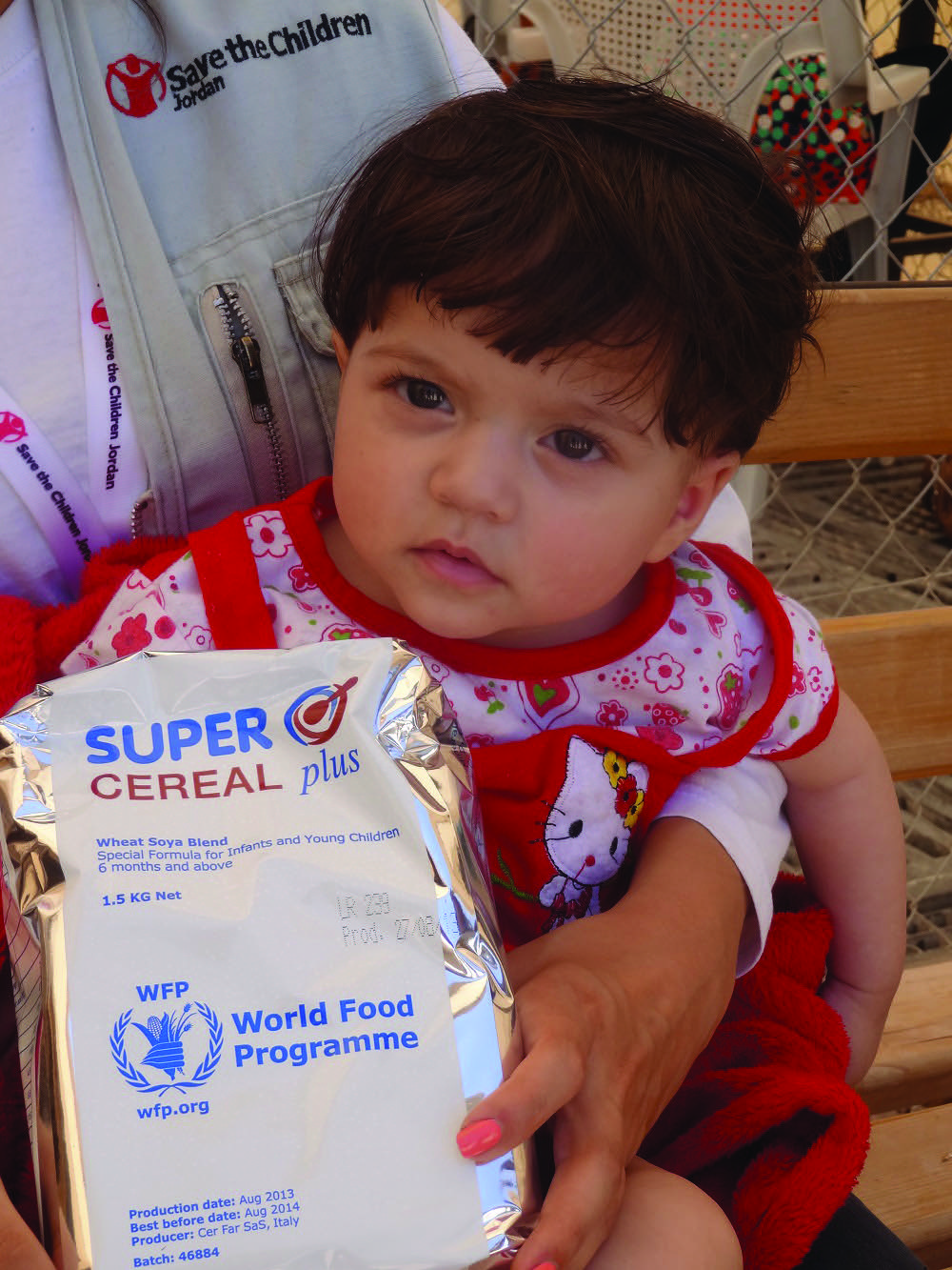 WFP complementary food assistance in Zaatari Camp
