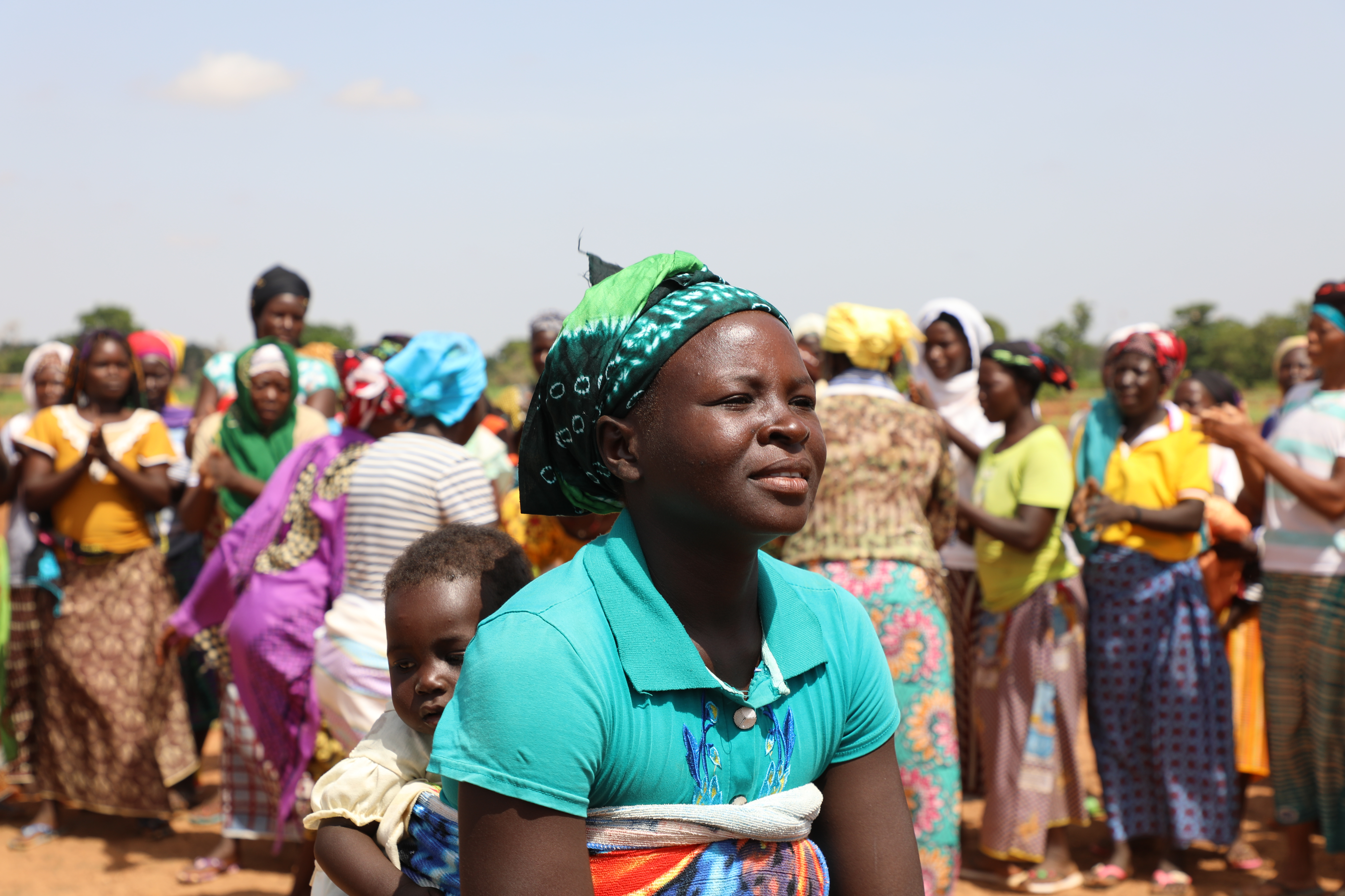 Food assistance is provided for people struggling to feed themselves in the lean season in Burkina Faso