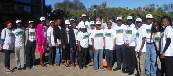 Members of AGSNet, Bloemfontein, South Africa