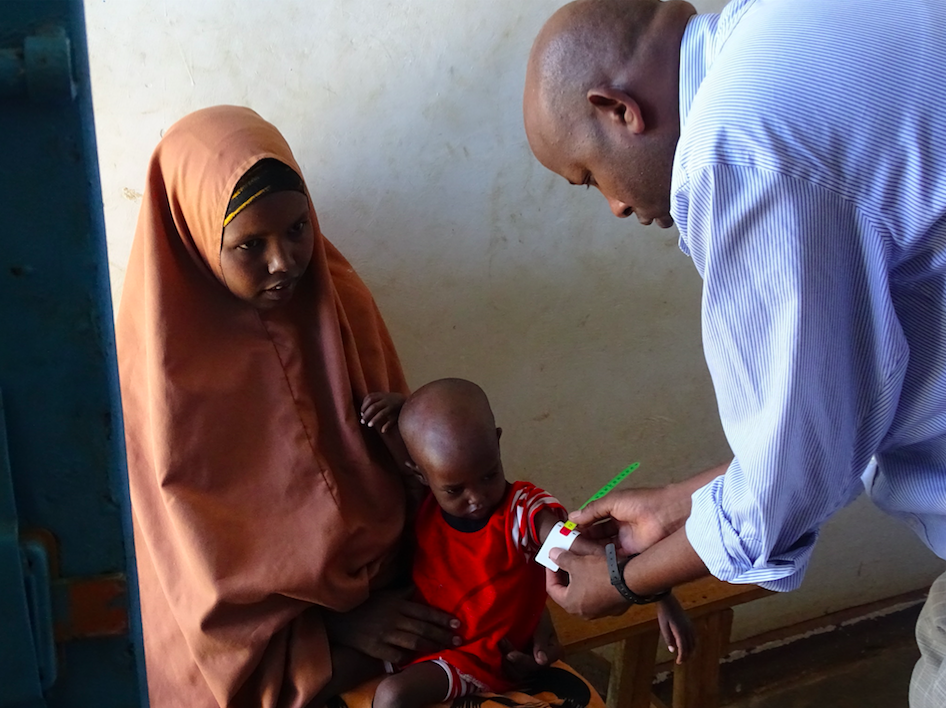 MUAC Screening for Malnutrition (SAM) cases, Somalia, 2017