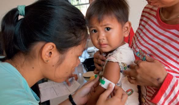 Community based screening for acute malnutrition in the communities of Phnom Penh