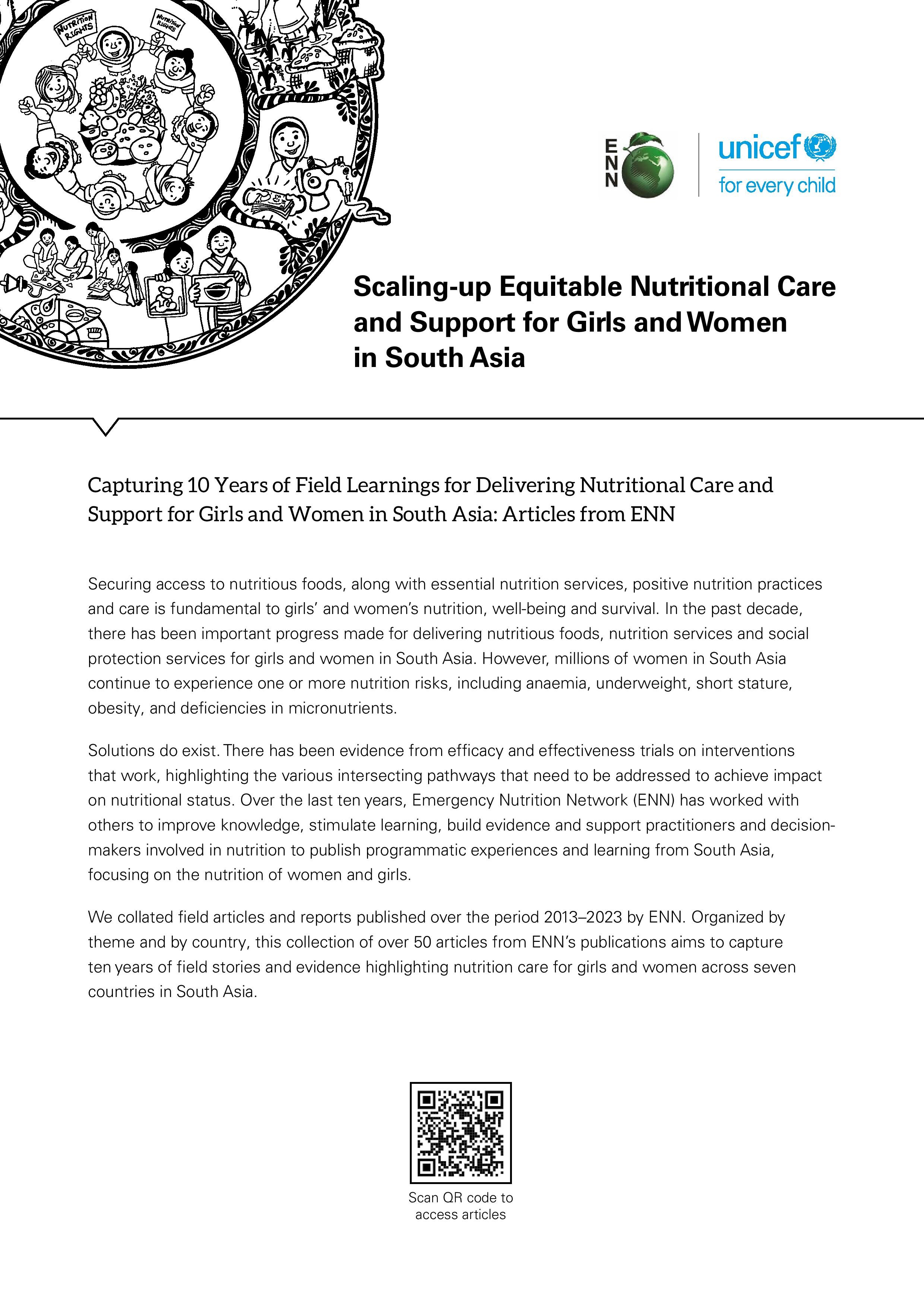 Scaling-up Equitable Nutritional Care and Support for Girls and Women in South Asia document