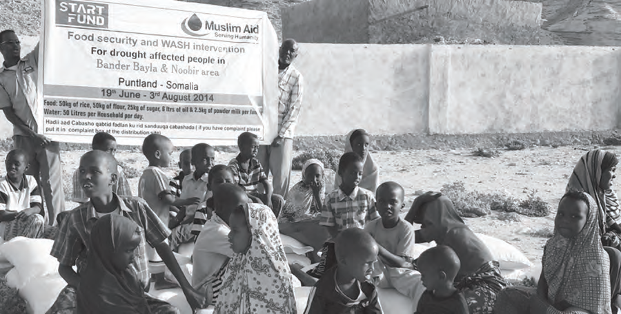 Muslim Aid, Somalia response
