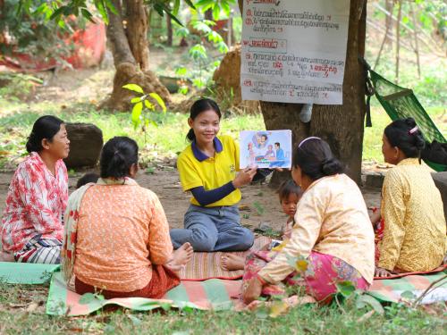 A meeting with a medical professional to discuss breastfeeding techniques