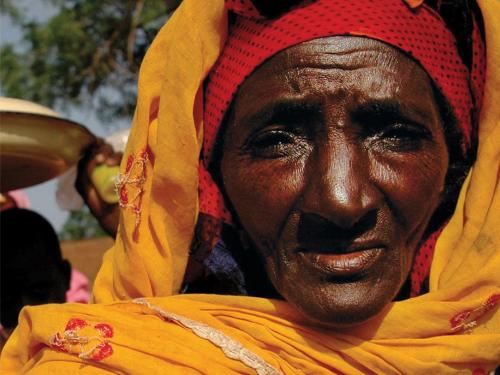 Front cover image is a close up picture of a woman