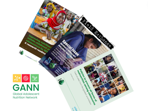 The three latest publications by the Global Adolescent Nutrition Network