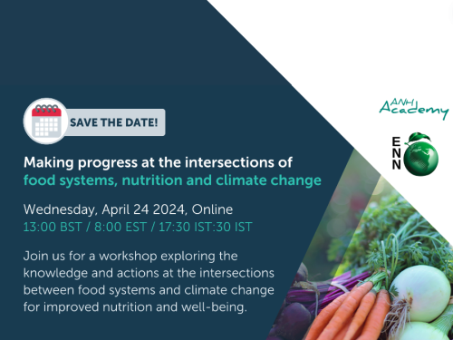 Agriculture Health and Nutrition Academy will be hosting a webinar 