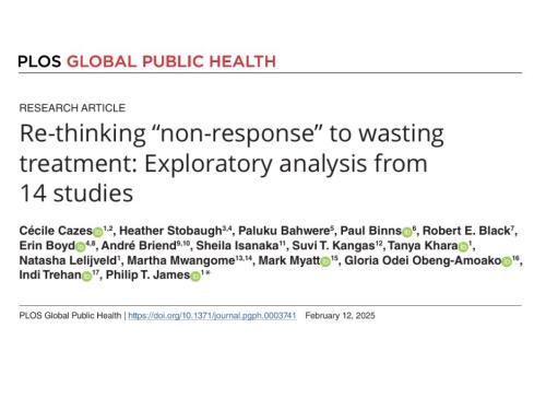 Re-thinking “non-response” to wasting treatment: Exploratory analysis from 14 studies