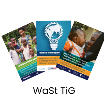 WaSt logo with their three latest resources
