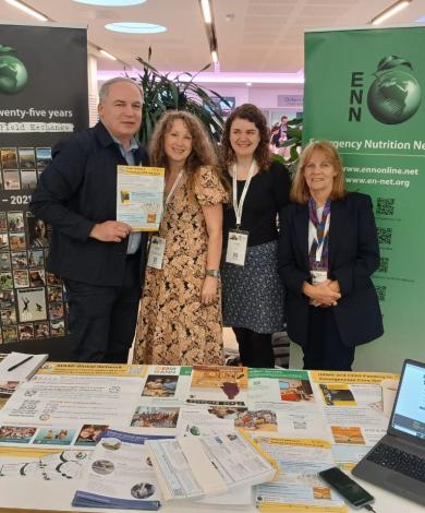 ENN attending the World Public Health Nutrition Congress with Alessandro lellamo, Karlene Gribble, Holly Ruffhead and Anne Walsh