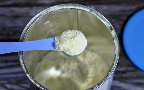 a photo of milk powder