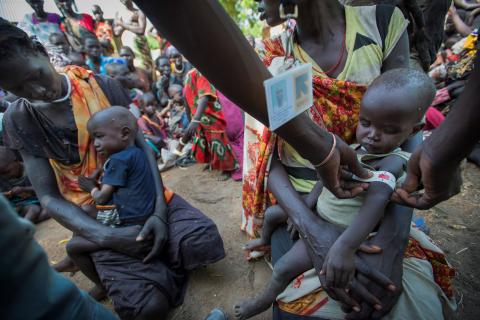 child screened South Sudan